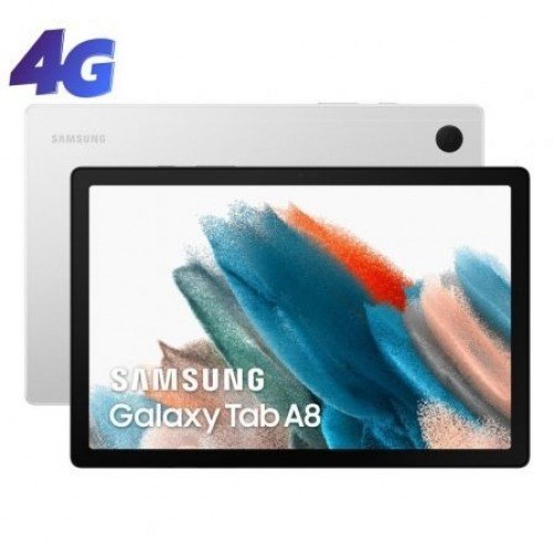 Tablet Samsung Galaxy Tab A8 10.5/ 4GB/ 128GB/ Octacore/ 4G/ Plata