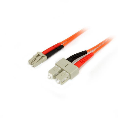Cable Patch de Fibra Duplex Multimodo 50/125 1m LC - SC