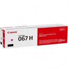 Cartucho de Tóner Canon 067 H Rendimiento 2350 Páginas Magenta