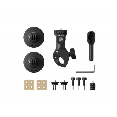 KIT DE MONTAJE PARA MOTOCICLETA / COMPATIBLE CON INSTA360 X4 / X5 / GO ULTRA