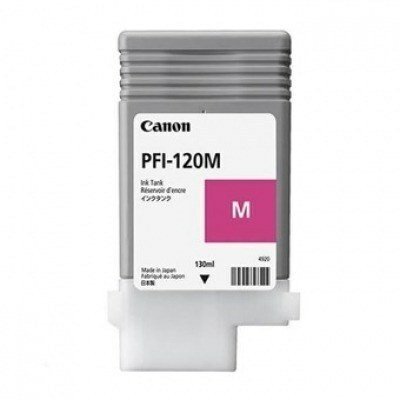 Cartucho canon pfi - 120 m magenta tm - 200tm - 200 mfp l24eitm - 205tm - 300tm - 300 mfp