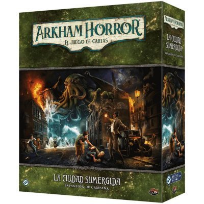 Juego de mesa arkham horrir la ciudad sumergida exp. campaña