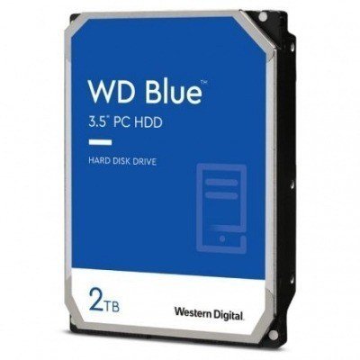 Disco Duro Western Digital WD Blue PC Desktop 2TB/ 3.5/ SATA III/ 256MB