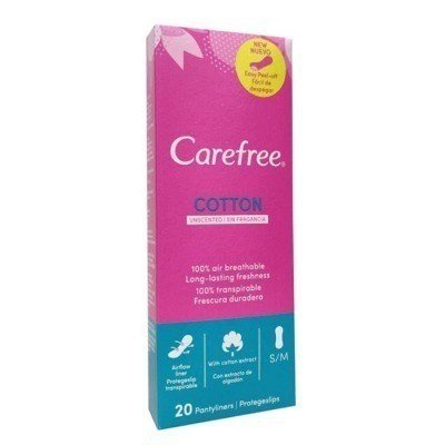 Carefree Slip Cotton 20 Unidades