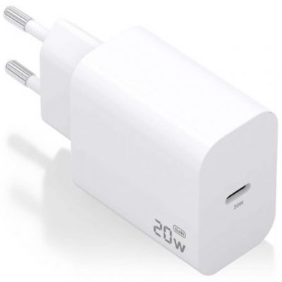 Cargador de Pared Aisens A110-0938 | 1xUSB Tipo-C | 20W | Blanco