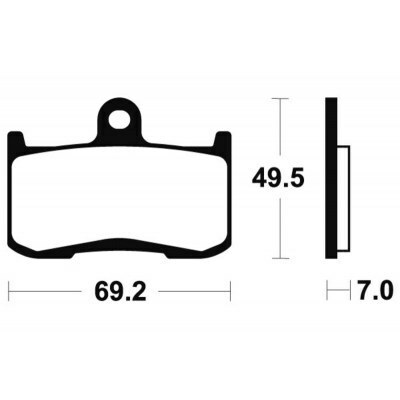 TECNIUM Sintered Metal Brake Pads - MTR282 MTR282