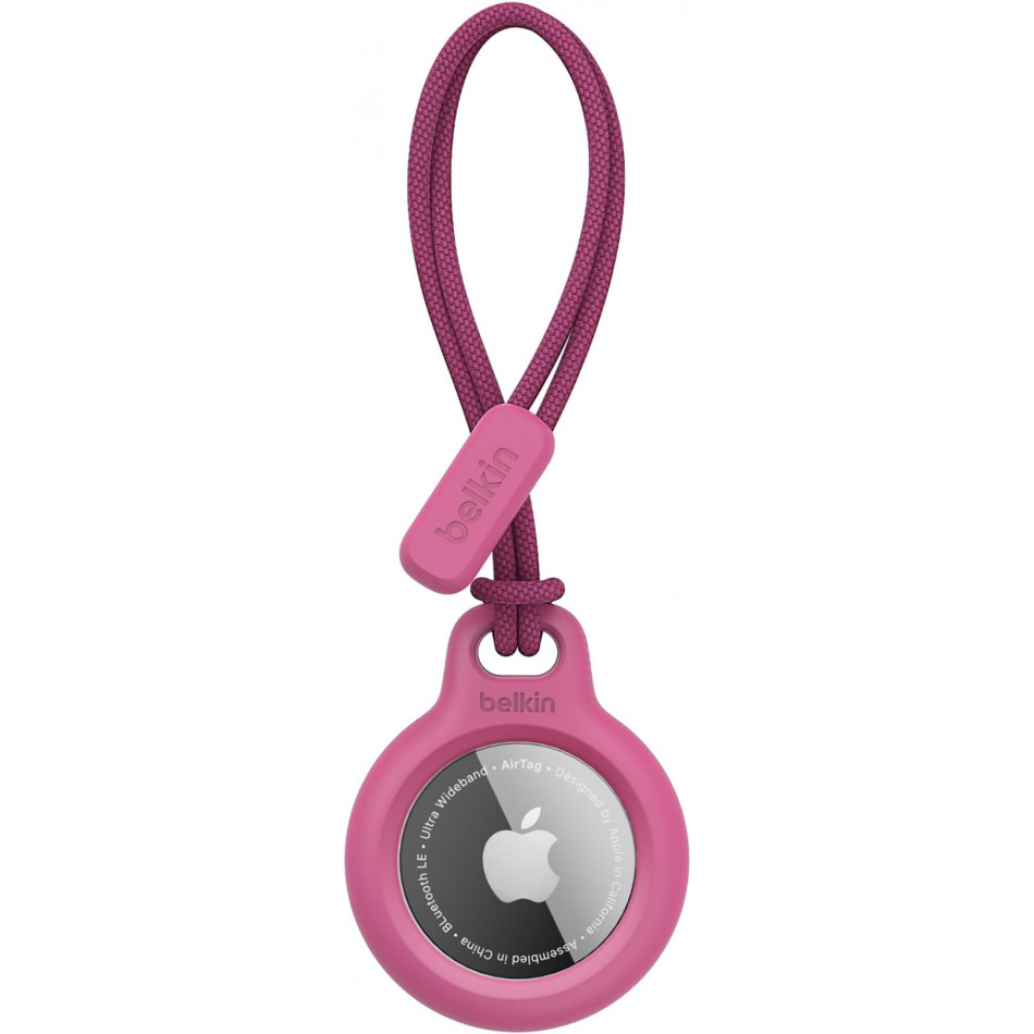 SECURE HOLDER WITH STRAP PINK