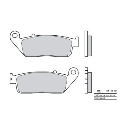 Pastillas de freno sinterizadas Brembo 07HO41LA 07HO41LA