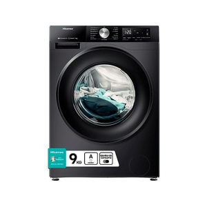 Lavadora Hisense WF3S9043BB3 9Kg, 14 programas, 1400rpm, 72dB, clase A-30%, negro