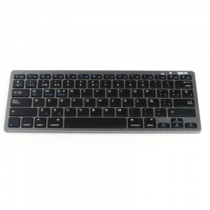 Teclado Iggual TKL-BT, Bluetooth, Slim, negro