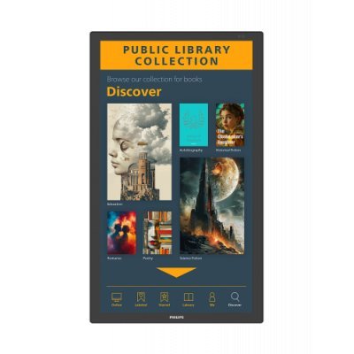 Philips 3000 series 43BDL3751T/00 pantalla de señalización Panel plano interactivo 108 cm (42.5) LCD Wifi 450 cd / m² 4K Ultra HD Negro Pantalla táctil Procesador incorporado Android