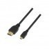 Aisens Cable Micro Hdmi Alta Velocidad / Hec A/M-D/M Negro 1,8M
