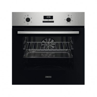 HORNO ZANUSSI ZOHNC2X2 MULTIF.INOX 65L A GUIAS TELESC.