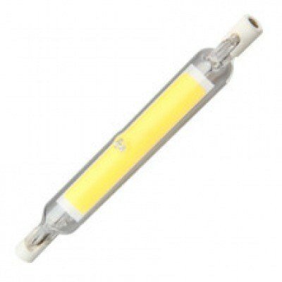 Bombilla LED LINEAL R7s 4W 230V 78mm 5000K LED COB