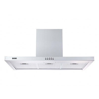 CAMPANA TIPO T SVAN SCPT900A1IX 90CM INOX 520m/h