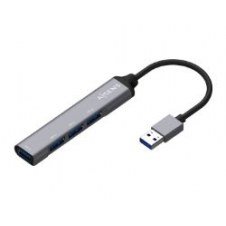 Hub Aisens Usb-a 3.0 A 4xusb-a 3.0 Gris