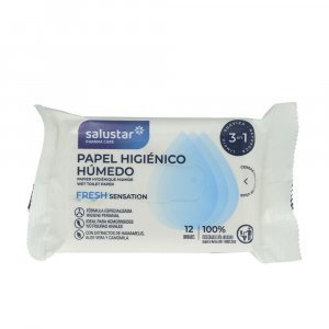 HIGIENE ANAL hemorroides y fisuras 100% natural 12 u