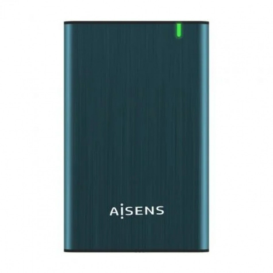 Caja Externa para Disco Duro de 2.5 Aisens ASE-2525PB/ USB 3.0/ Sin tornillos