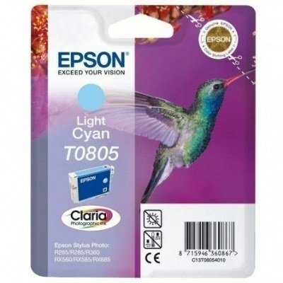 Epson T0805 Cyan Light Cartucho de Tinta Original - C13T08054011