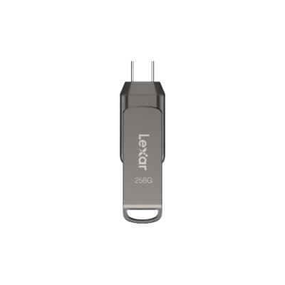 JumpDrive LJDD400256G-BNQNG unidad flash USB 256 GB USB Tipo C 3.2 Gen 1 (3.1 Gen 1) Gris