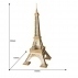 Puzzle Madera 3D Torre Eiffel