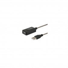 Savio CL-76 cable USB USB 2.0 5 m USB A Negro