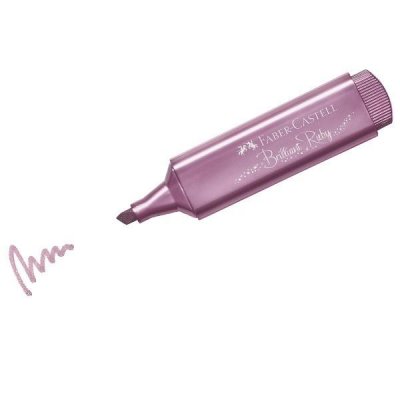 Marcador Fluorescente Faber Castell Textliner 46 154626/ Rosa Metálico