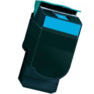 Cartucho de tóner genérico Lexmark CS510 Cian - Reemplaza 70C2XC0, 70C2XCE, 70C0X20, 702XC