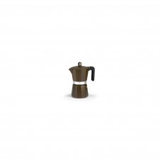 CAFETERA MONIX INDUCTION CREAM CAPACIDAD 9 TAZAS ALUMINIO M671009
