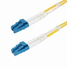 StarTech.com Cable de Fibra Í?ptica Dúplex LC a LC (UPC) OS2 Monomodo de 2m - 9/125µm - 10G - Resistente a Dobleces - Low Insertion Loss - Cable LSZ