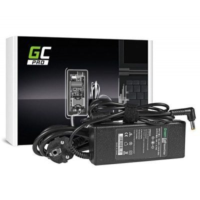 Cargador para portátil Acer / Asus / Toshiba 90W 19V 4.74A 5.5 mm x 1.7 mm GREENCELL / AD02P