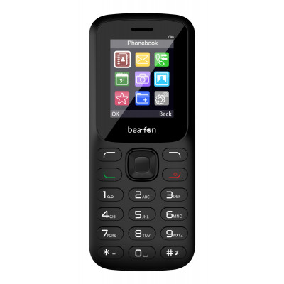 C90 LTE 4,5 cm (1.77) 67 g Negro Teléfono para personas mayores