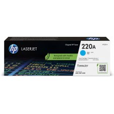 Cartucho de tóner original hp laserjet 220a cian