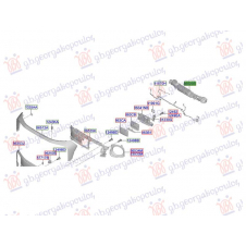 ABSORBEDOR PARACHOQUE DELANTERO (O)