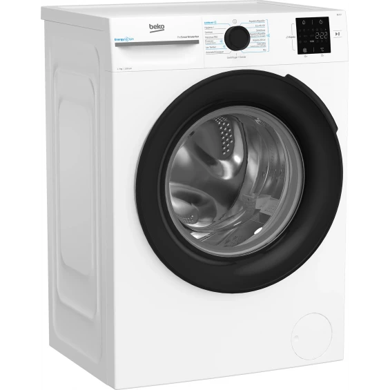 Lavadora Beko BM3WFU3721WB, 7 kg, 1200 rpm, clase A, blanco - imagen 2