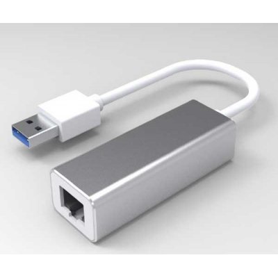 Adaptador USB 3.0 - RJ45 Nanocable 10.03.0401/ 1000Mbps