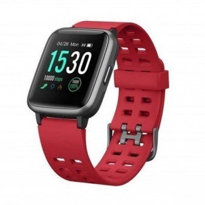 RELOJ INTELIGENTE LEOTEC MULTISPORT FIT 814 ROJO - PANTALLA COLOR 3.3CM - BT5.0 - PULSOMETRO DINÁMICO - NOTIFICACIONES - CONTROL PERIODO FEMENINO