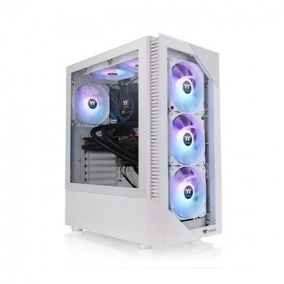 Caja E-Atx Thermaltake View 200 TG ARGB Snow