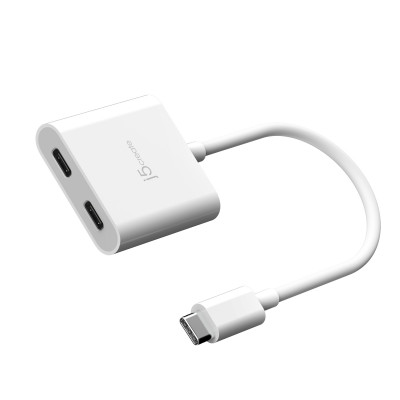 JCA164 0,1 m USB Tipo C Blanco