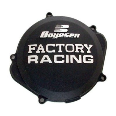 BOYESEN Factory Racing Clutch Cover Black Kawasaki KX250F CC-17AB