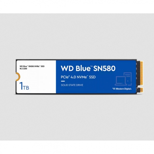 SSD WD Blue 1TB SN580 NVME M.2 PCIe 4.0 x4 WDS100T3B0E