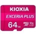 MICRO SD KIOXIA 64GB EXCERIA PLUS UHS-I C10 R98 CON ADAPTADOR