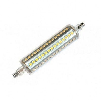 Bombilla LED R7s 10W 230V 118mm 5000K LINEAL