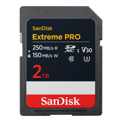 Tarjeta memoria flash sandisk extreme pro 2tb