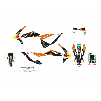 Kit de gráficos Trophy BLACKBIRD RACING 2541R21