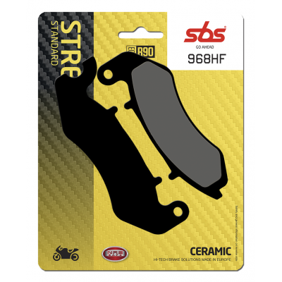 HF Street Ceramic Organic Brake Pads SBS 968HF