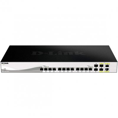Switch d - link 16 puertos gestionable 12 puertos 10 gigabit ethernet 2 sfp