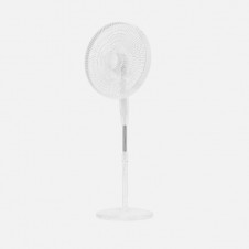 Ventilador De Pie Escudero Blanc 3vel 45w 5asp 40d Fijo/rotat.orientable Regx40x40cm