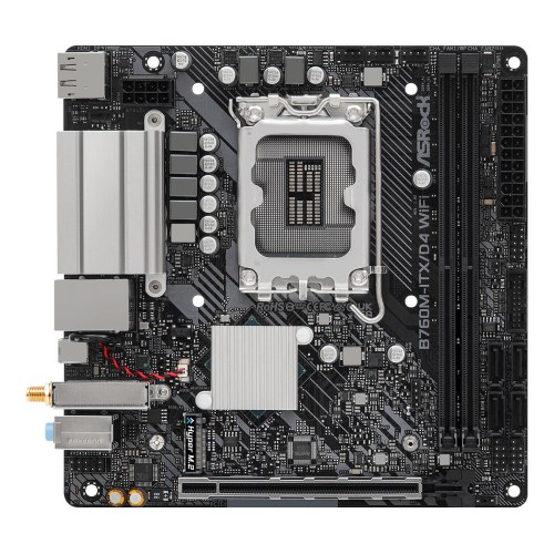 Asrock B760M-ITX/D4 WiFi Intel B760 LGA 1700 mini ITX