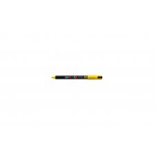 Uni-Ball PC-1MR Bol?grafo retráctil con clip Amarillo 1 pieza(s)